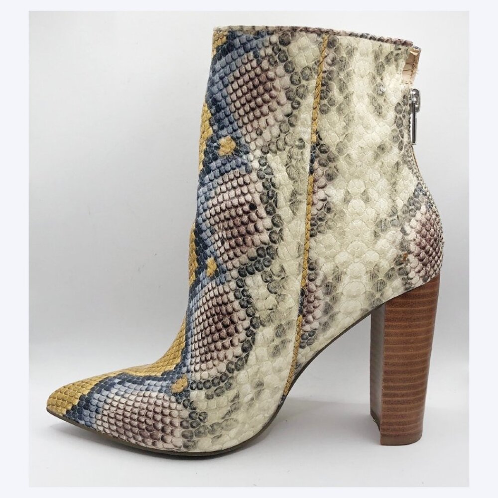 Steve Madden Trista Multicolor Python Pattern Hig… - image 4